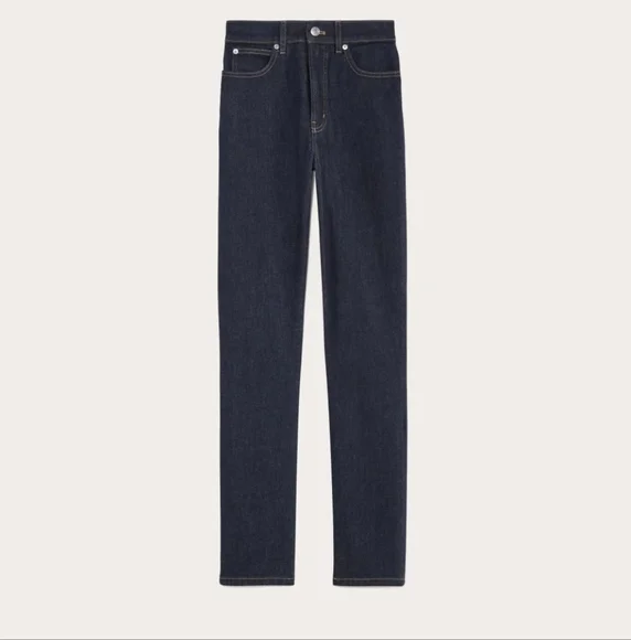 Everlane The Way High Slim Jean Pure Blue 25R - Picture 5 of 13